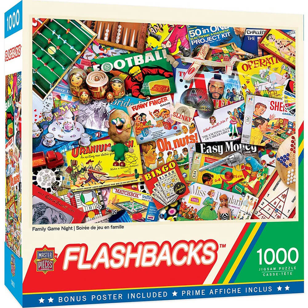 Masterpieces flashbacks 1000pc pussel