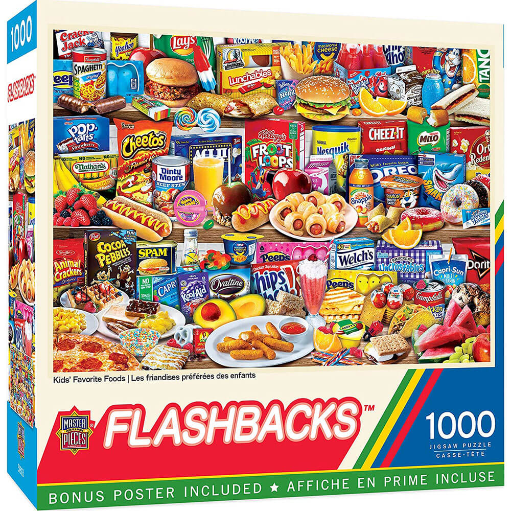 Puzzle Flashbacks 1000pc Puzzle