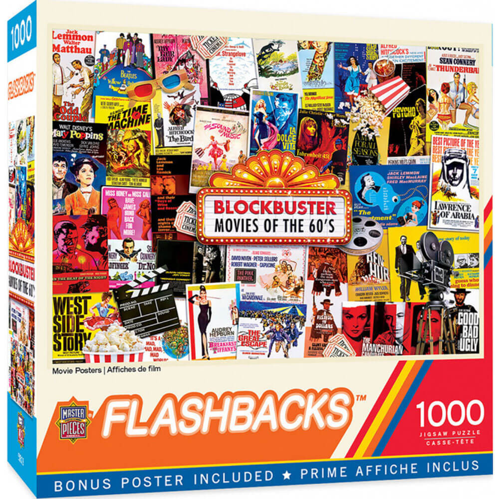 Masterpieces flashbacks 1000pc pussel