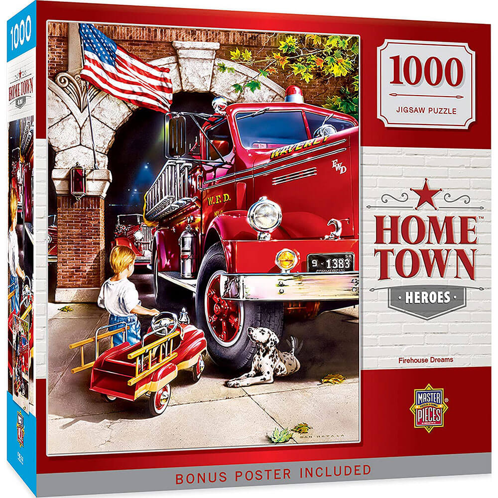 Masterpieces Hometown Heroes 1000pc -puslespil