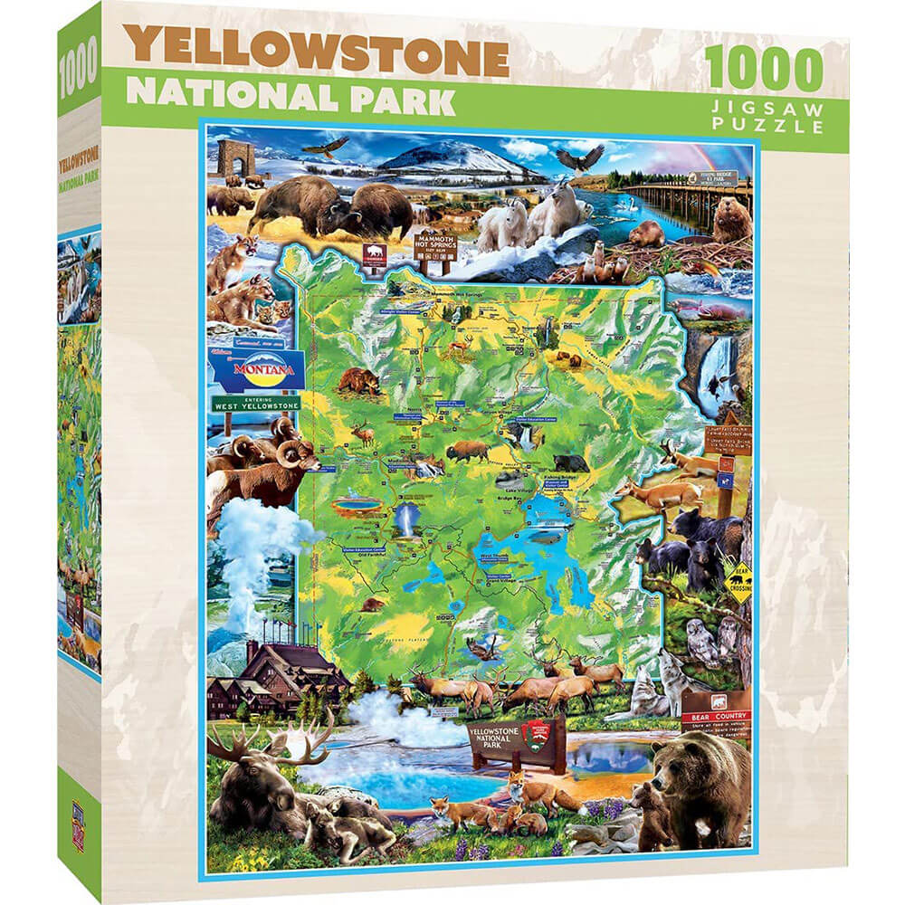 Masterpieces National Park 1000pc puslespil