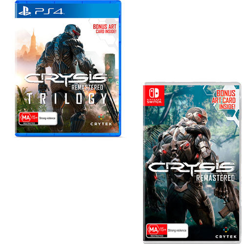 Crysis Remastered Trilogy videospill