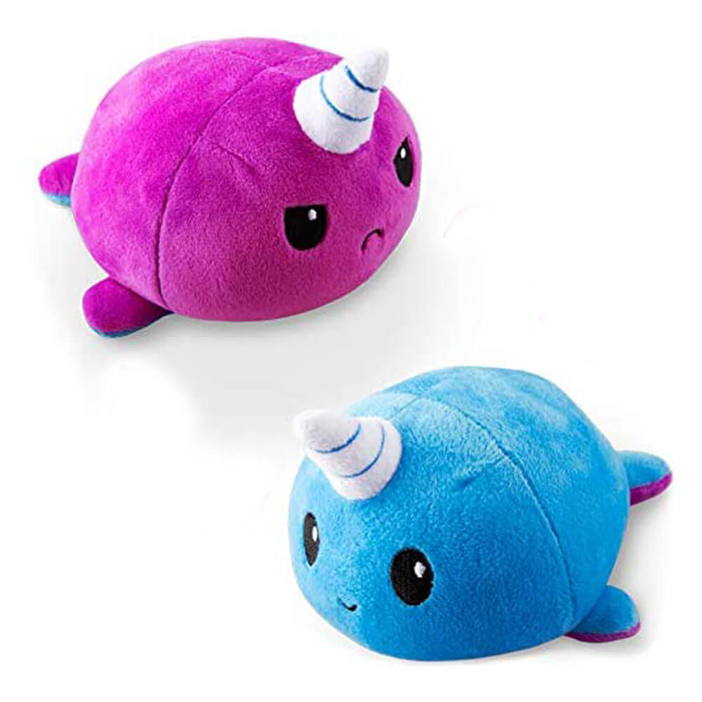 Plushie de narval reversible