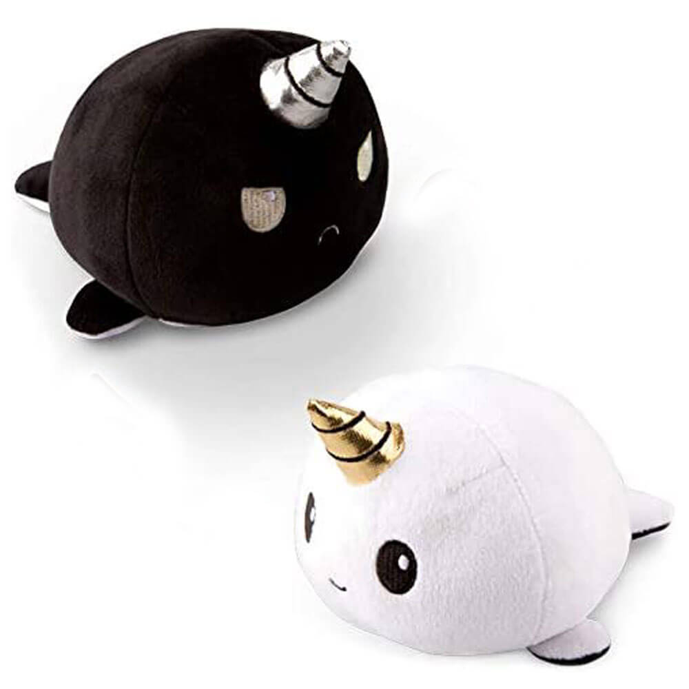 Plushie de narval reversible