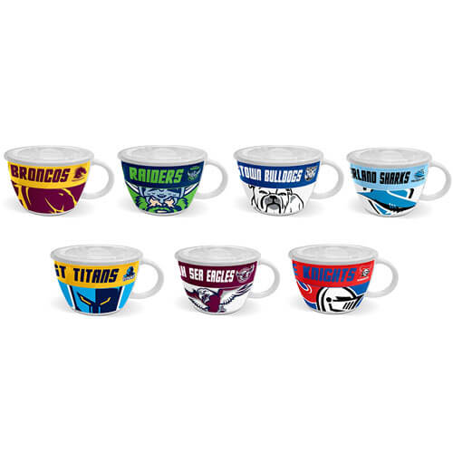 NRL Soup Mug with Lid