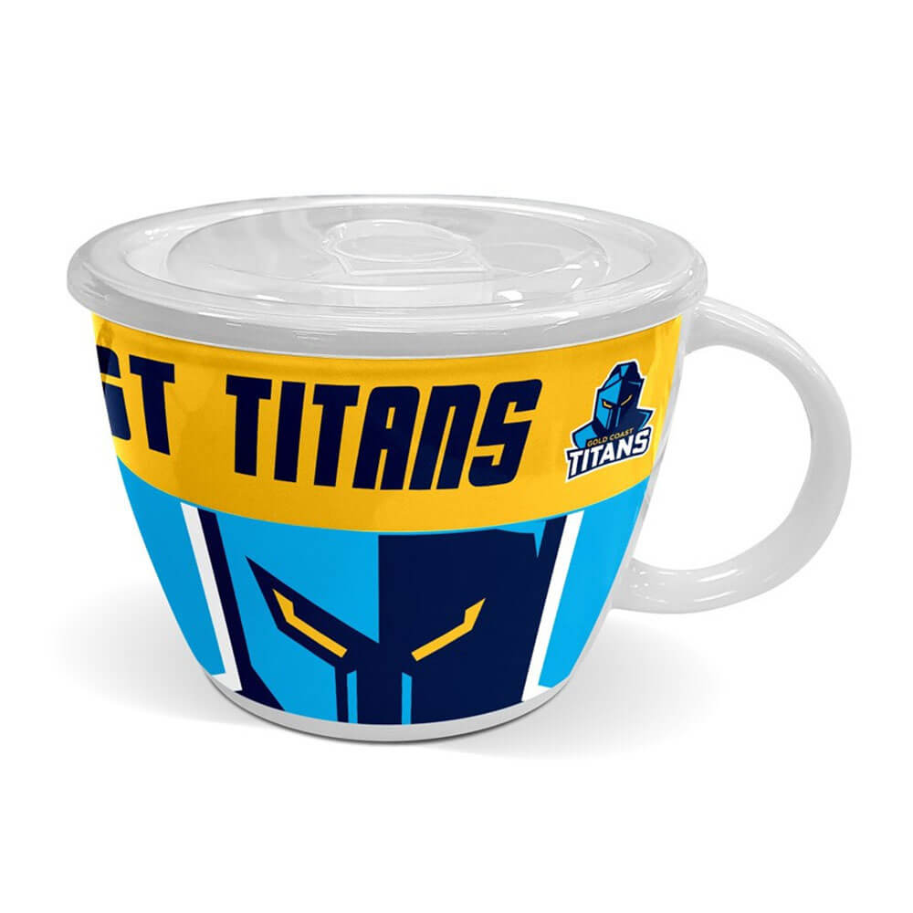 Tasse de soupe NRL avec couvercle