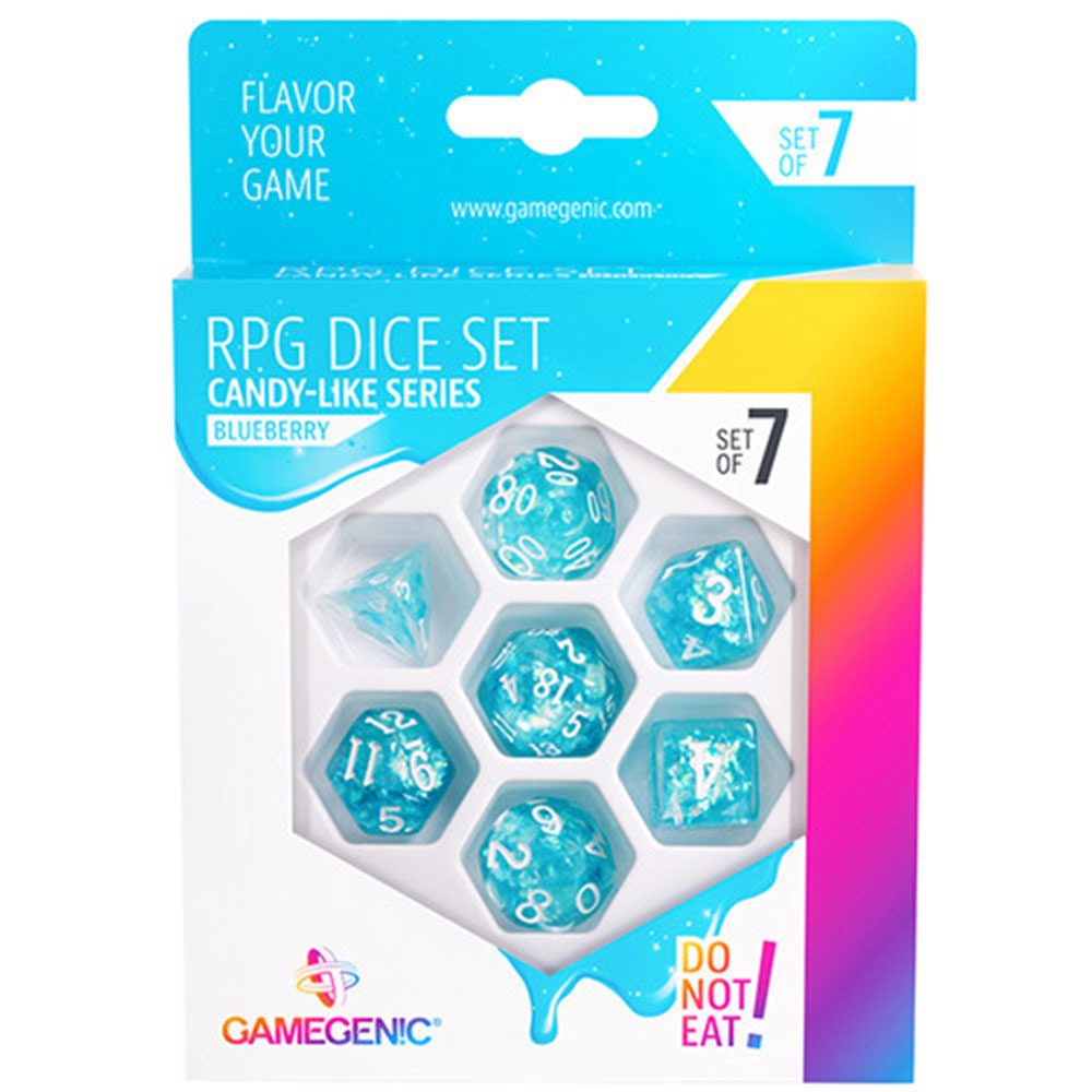 GameGenic Candy-lignende serie RPG DICE SET 7PCS