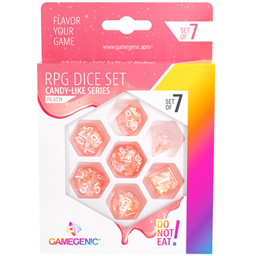 GameGenic Candy-lignende serie RPG DICE SET 7PCS