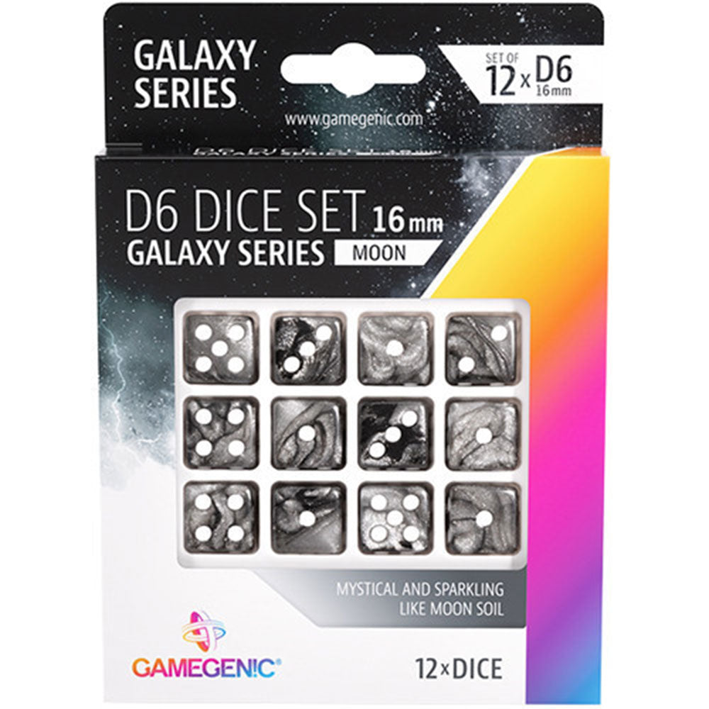 Gamegenic Galaxy Series D6 Dice Set 16mm (12st)