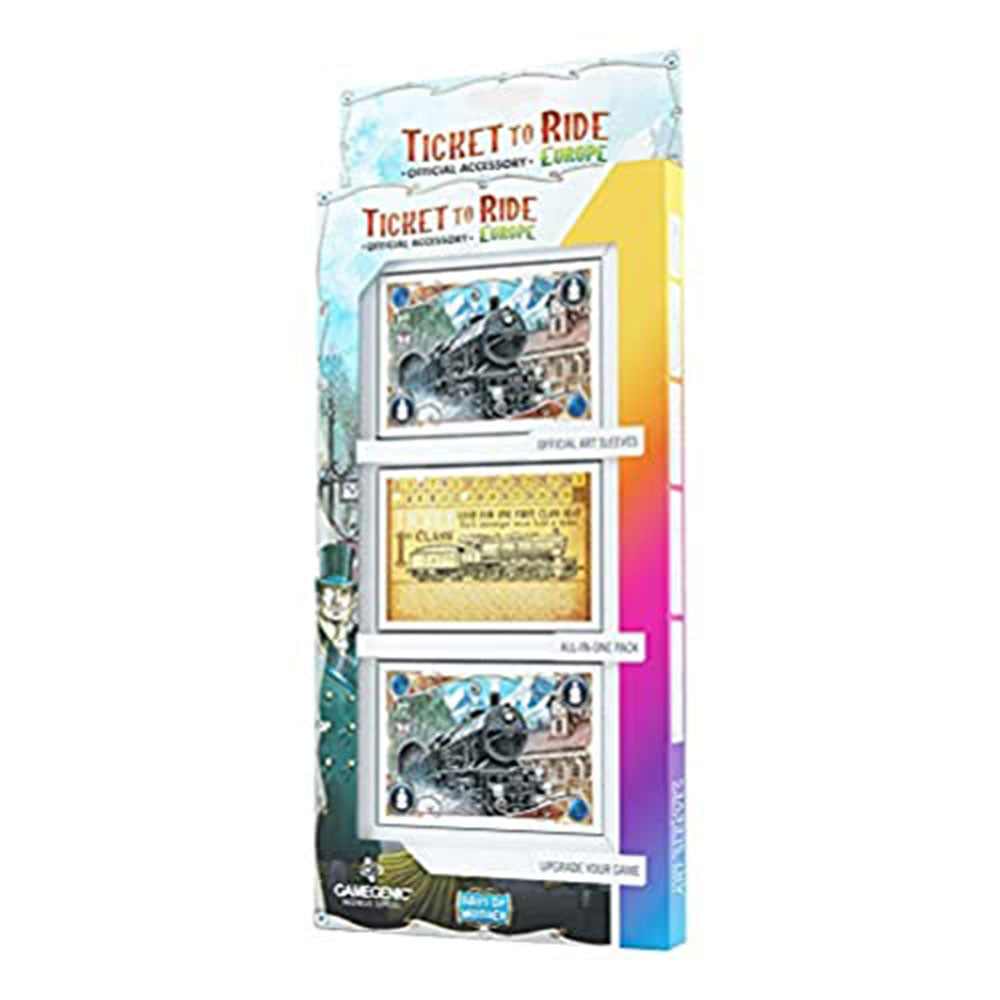 Gamegenic Ticket to Ride Europe Art Sleeves