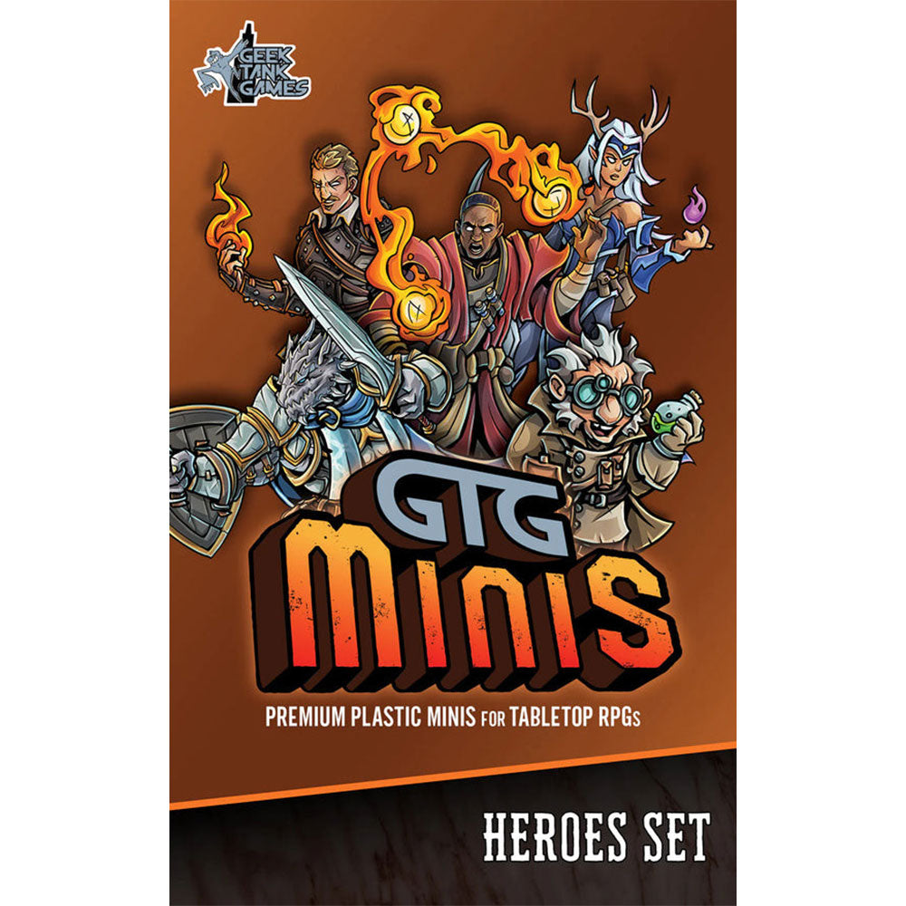 Conjunto de heróis gtg minis