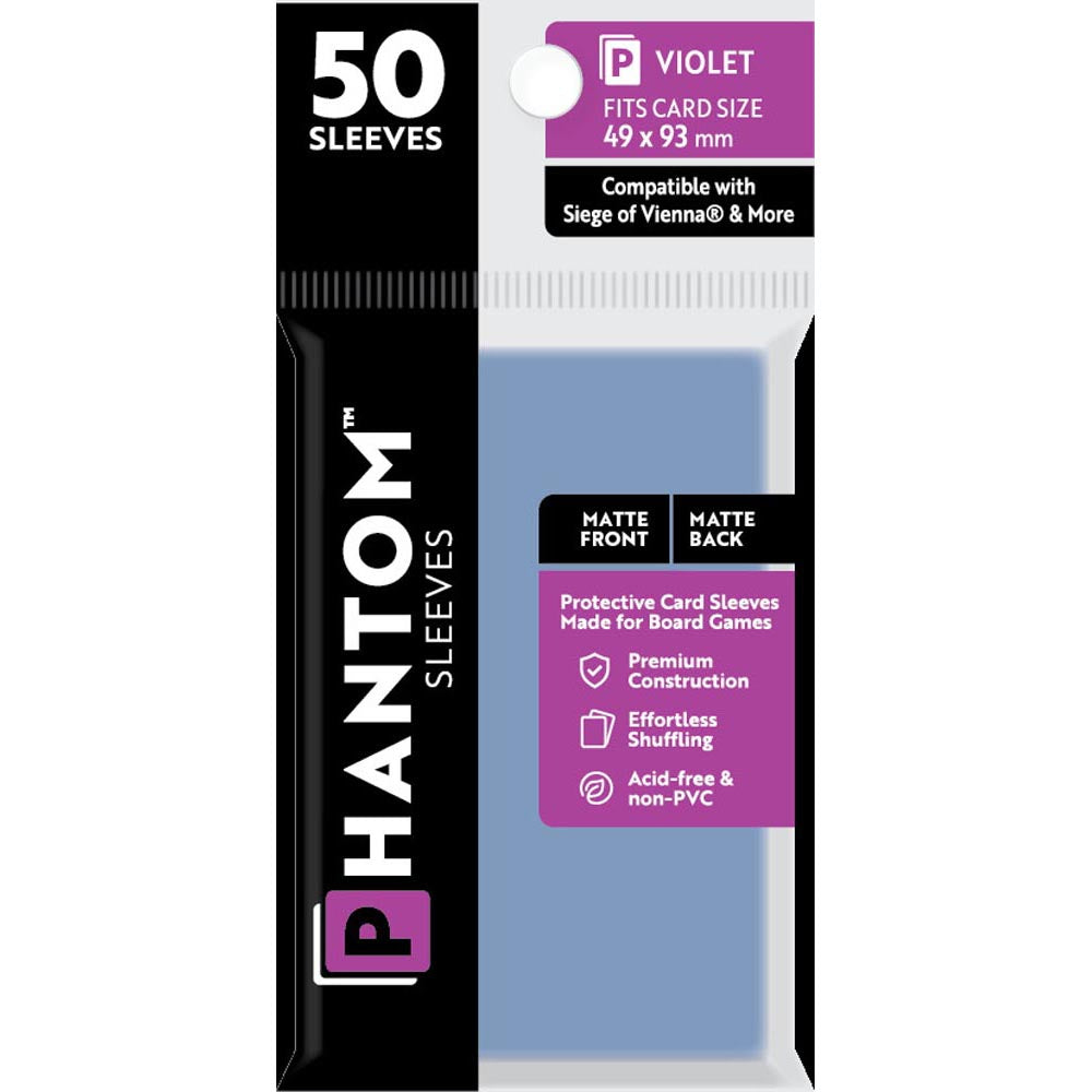 Violet Phantom mangas 50pcs (49x93 mm)