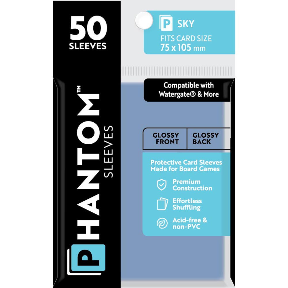 Sky Phantom Sleeves 50pcs (75x105mm)