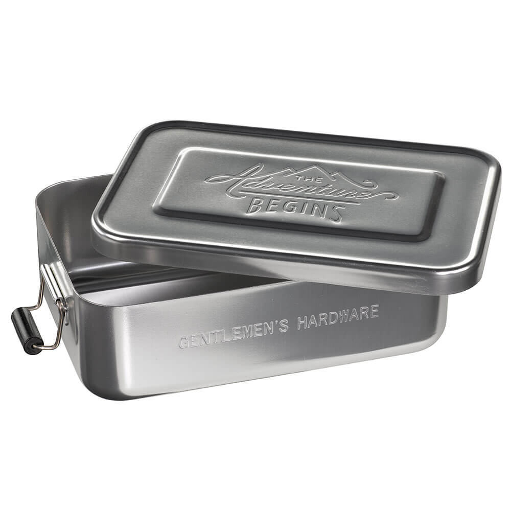 Gentlemen's Hardware Small Aluminium Lunch Tin