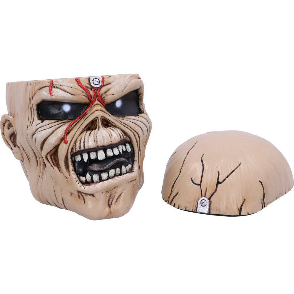 Iron Maiden Eddie The Trooper Head Trinket Box