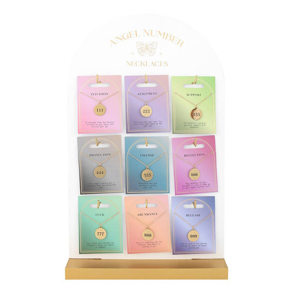 Angel Number Necklaces (Set of 45)