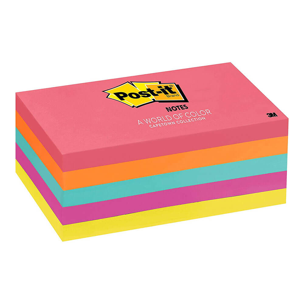 Notas post-it 73x123 mm surtido (5pk)