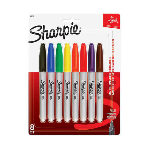 Sharpie Fine Permanent Marker Assorted