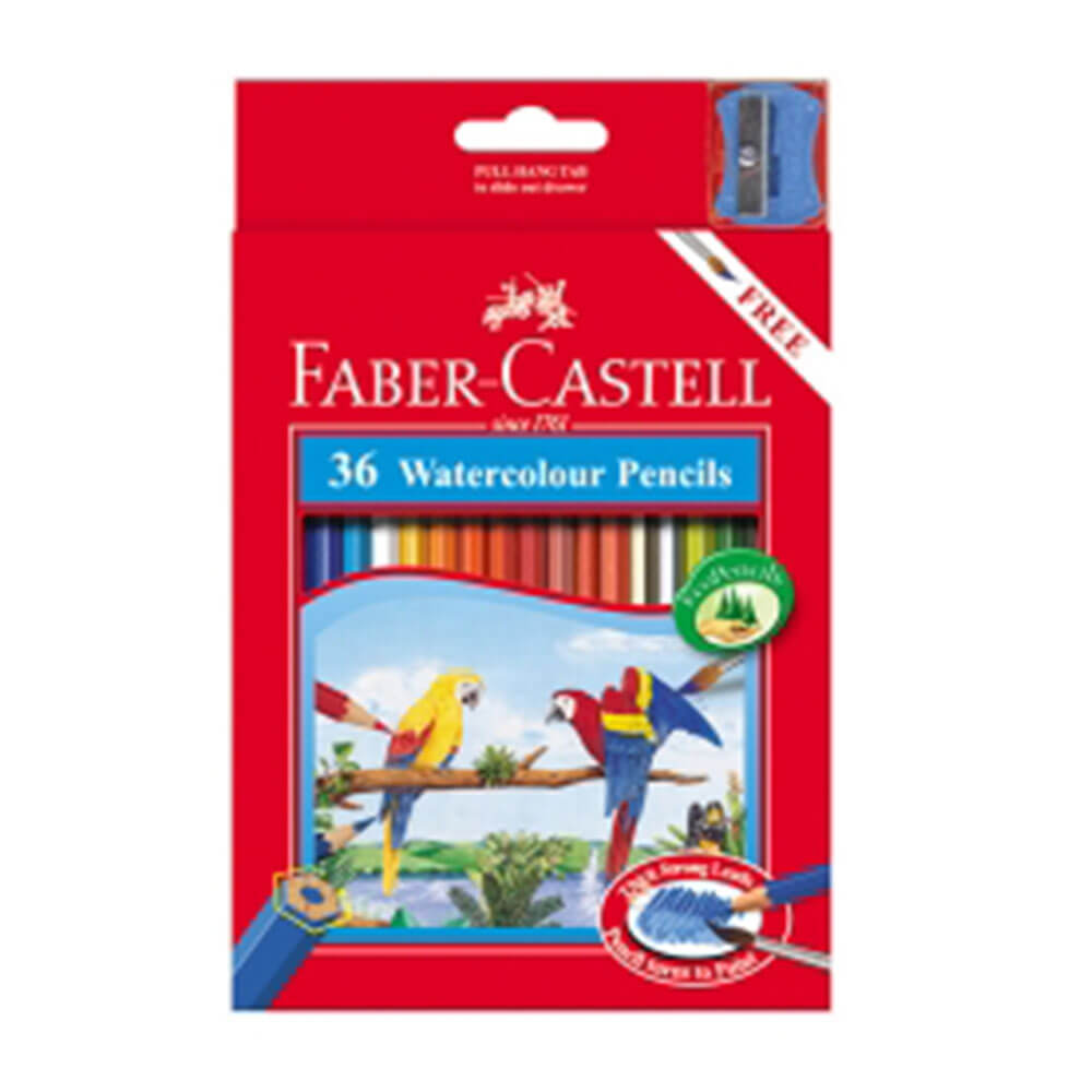 Faber-Castell色の水色の鉛筆