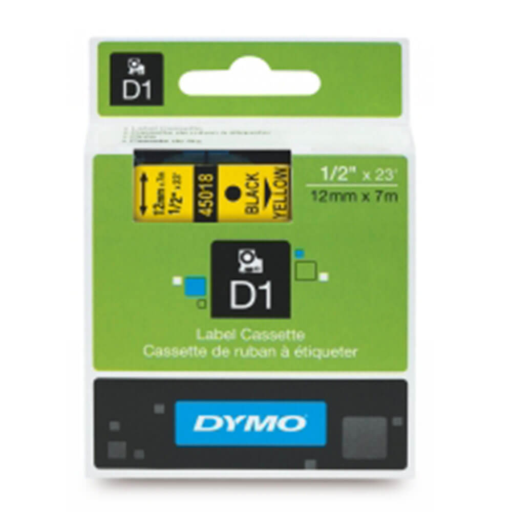 Dymo D1 Etykieta 12 mmx7m