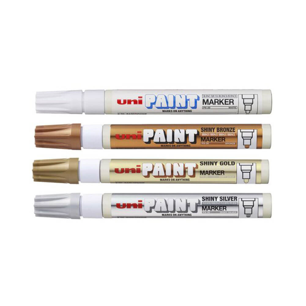 Marqueur de peinture uni (4pk)