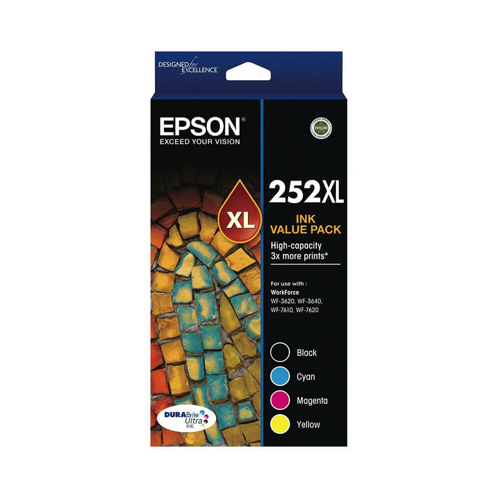 Epson High-Capacity Inkjet Cartridge 252XL