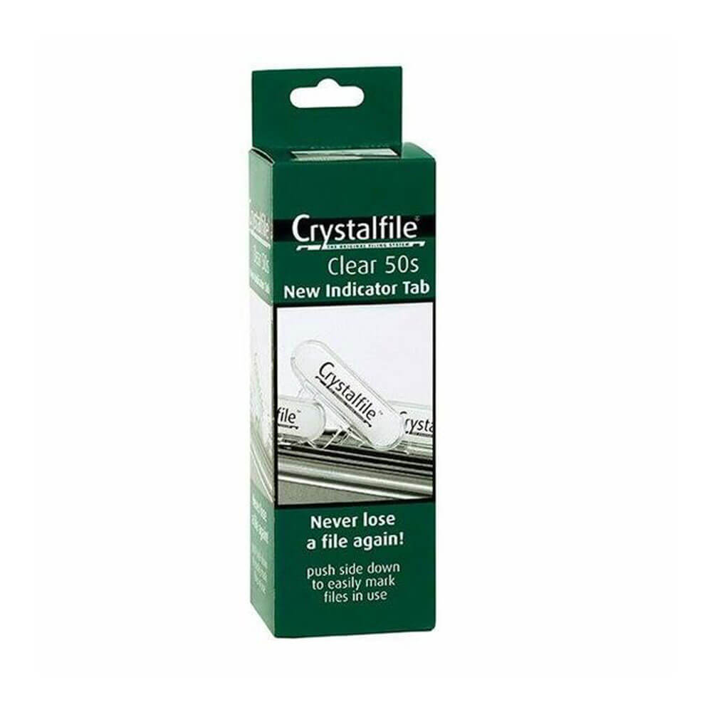 Crystalfile Index -tabbladen Wissen 50pk