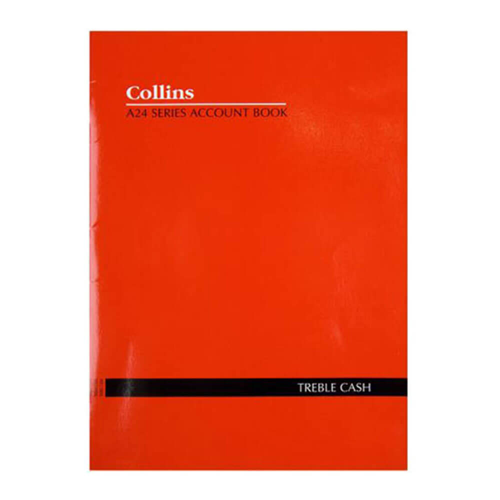 Libro de cuentas de Collins 24 hojas (A4)