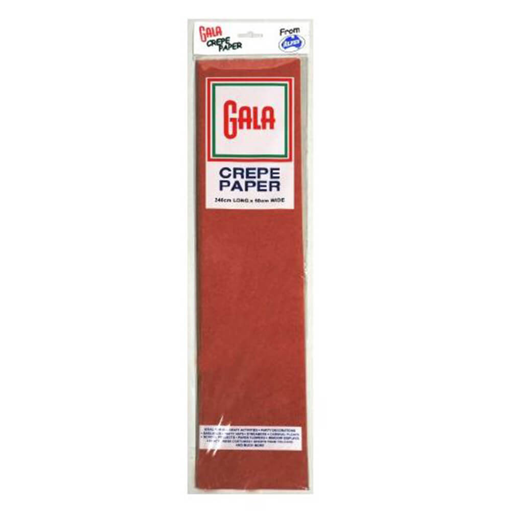 Gala Crepe Paper 12 Pack (240x50cm)