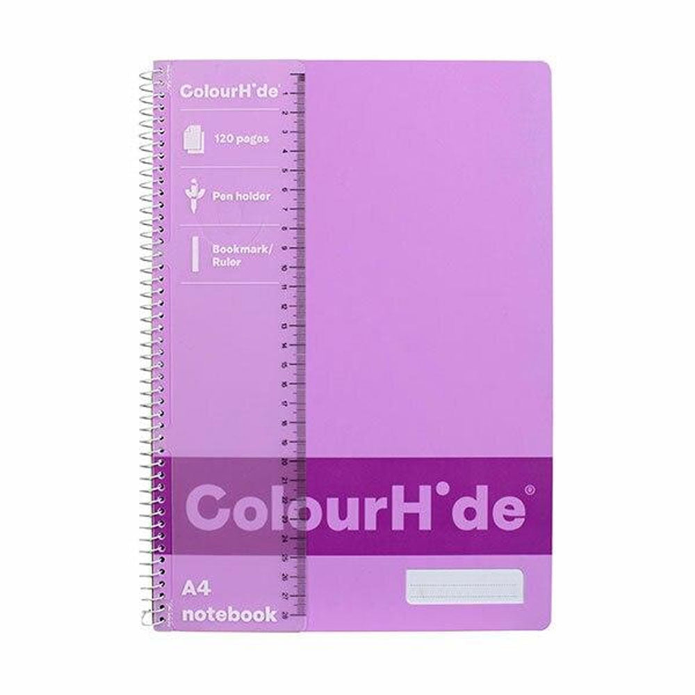 Caderno de colourhide A4 120pg