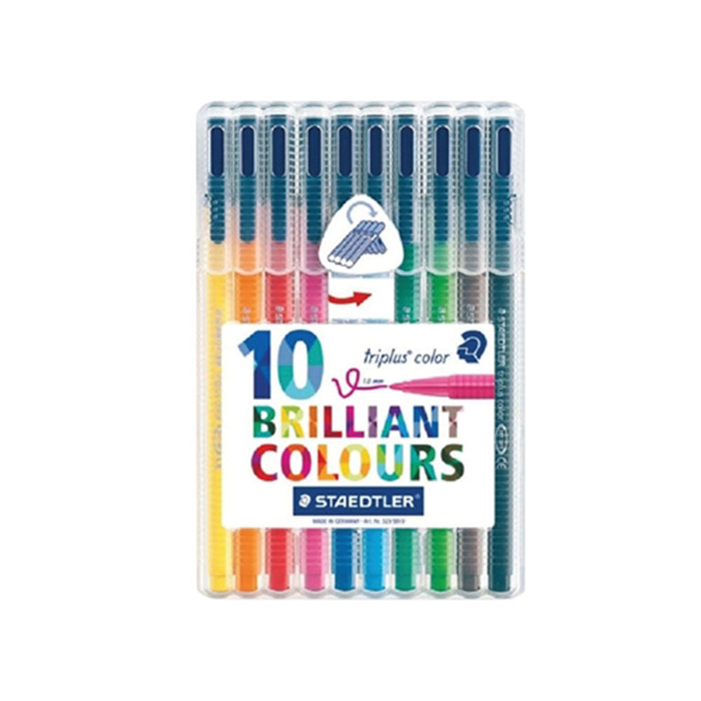 Caneta colorida Staedtler Triplus com dica de fibra