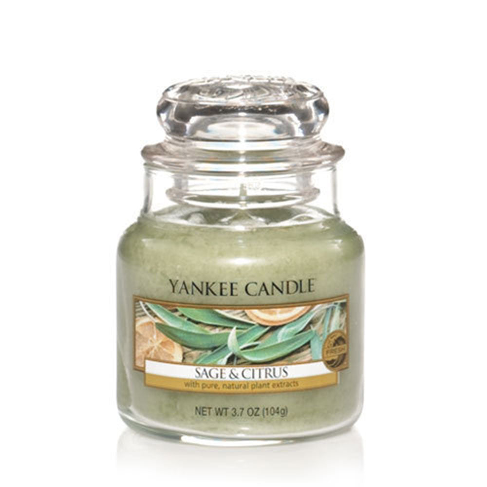 Yankee Classic Sage e Citrus Candle Jar