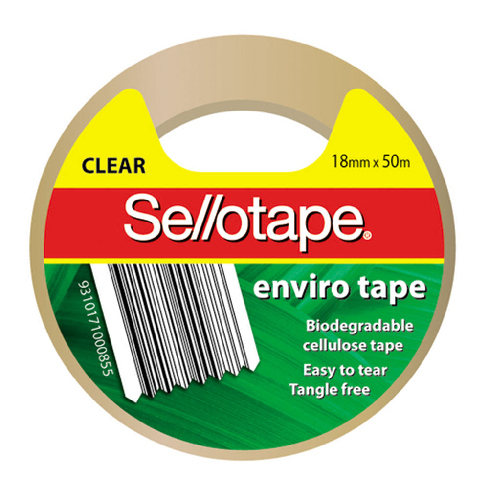 Taśma Sellotape Enviro (przezroczystość)