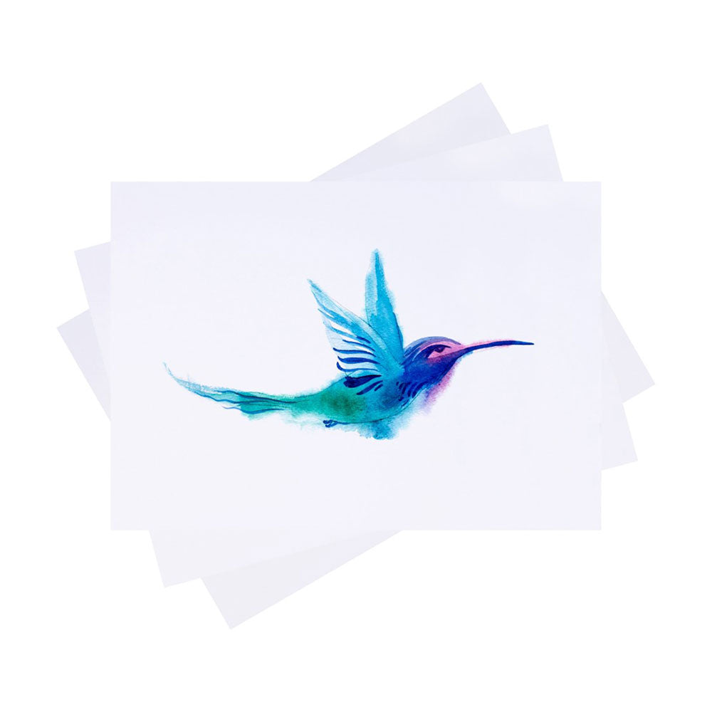 Quill médio de papel aquarela 200gsm 25pcs (branco)