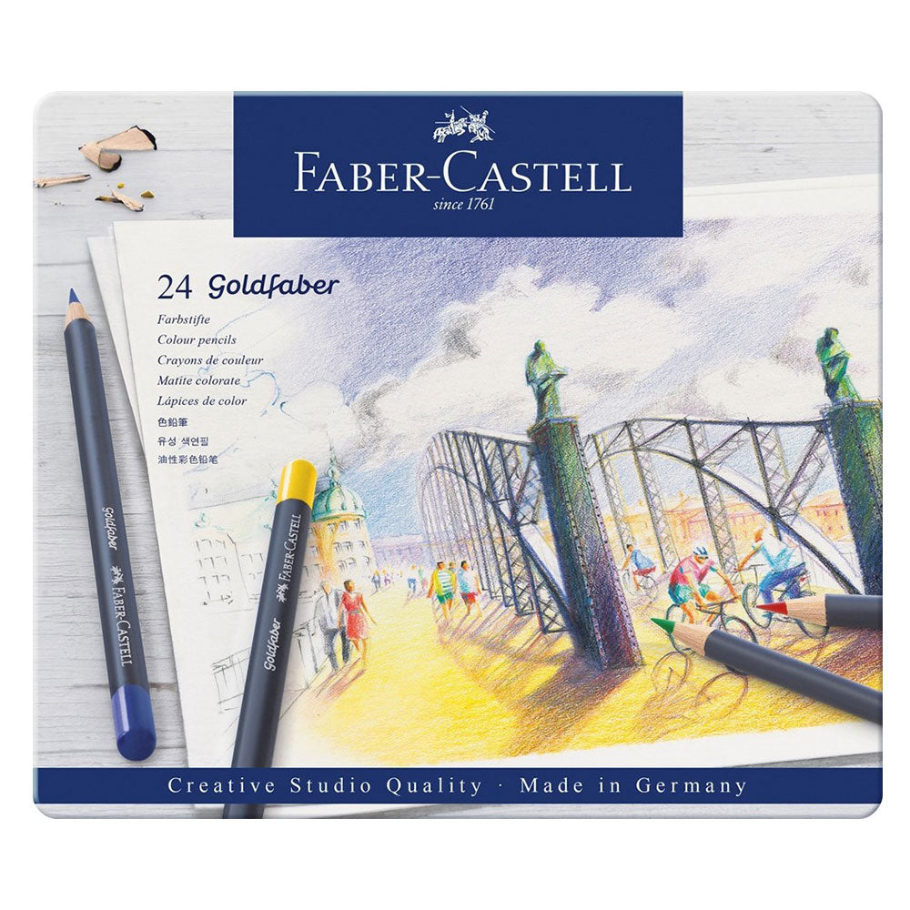 Faber-Castell Goldfaber Color Pencil in Tin