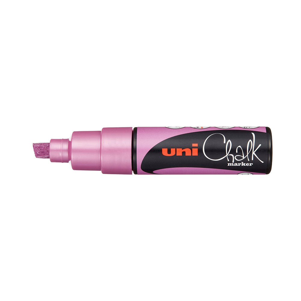 Uni-ball 8mm Tip PWE-8K Chalk Marker (Metallic)