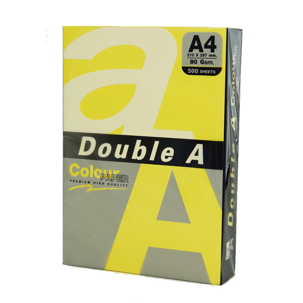 Double a A4 80gsm Deep Color Copy Paper 500pcs