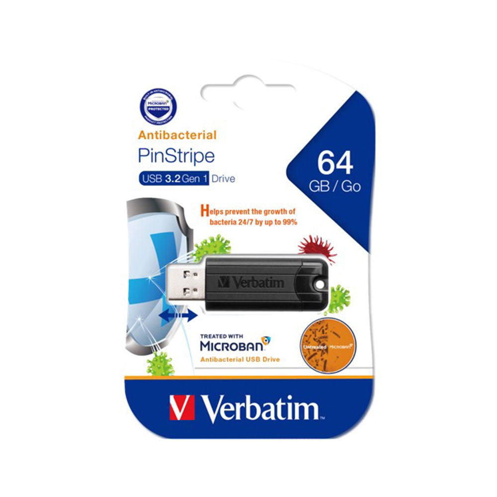 Verbatim Store N Go Microban 3.0 USB Drive (sort)