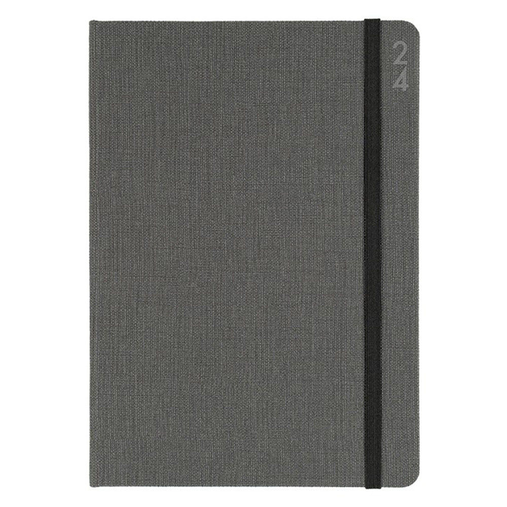 Debden Designer Textured Fabric A5 WTV 2024 Journal