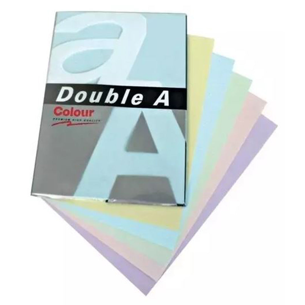 Dobbelt A A4 80GSM Pastel Color Copy Paper 500pcs