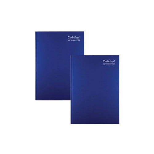 Cumberland Premium Casebound A5 2024 Diary (Blue)