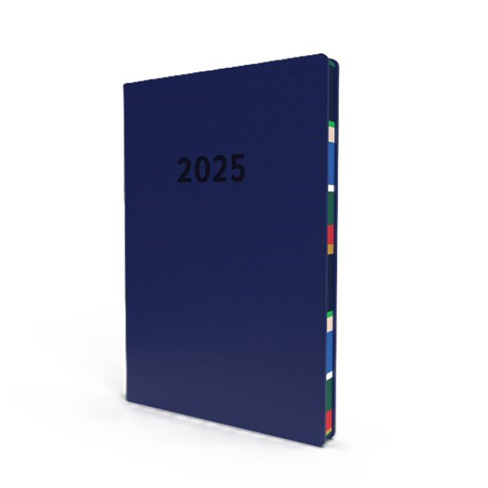 Collins Edge Mira A5 Week to View 2025 Diary (Navy)