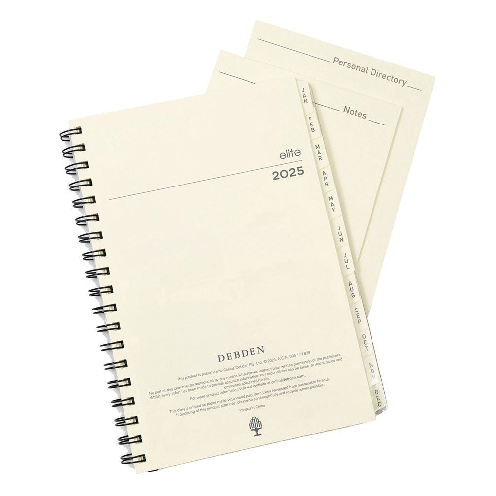 Debden Elite Compact 2025 Diary Refill（190x127mm）