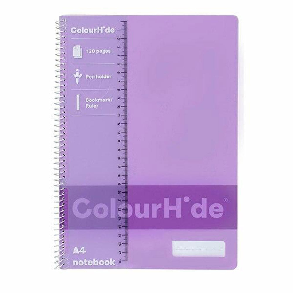 Colourhide A4 Notebook 120pg