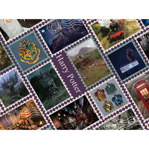Harry Potter 500-Piece Puzzle Travel Stamps
