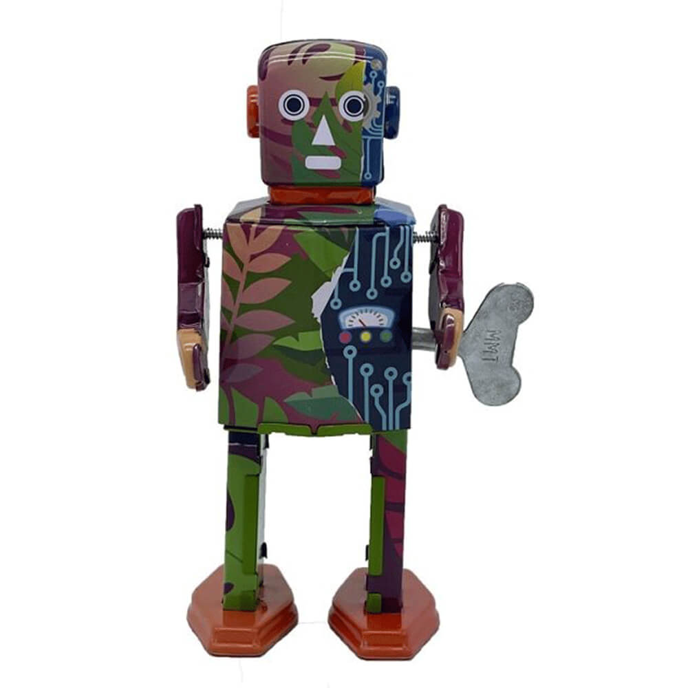 Sr. e Sra. Tin Robot Toy 15cm