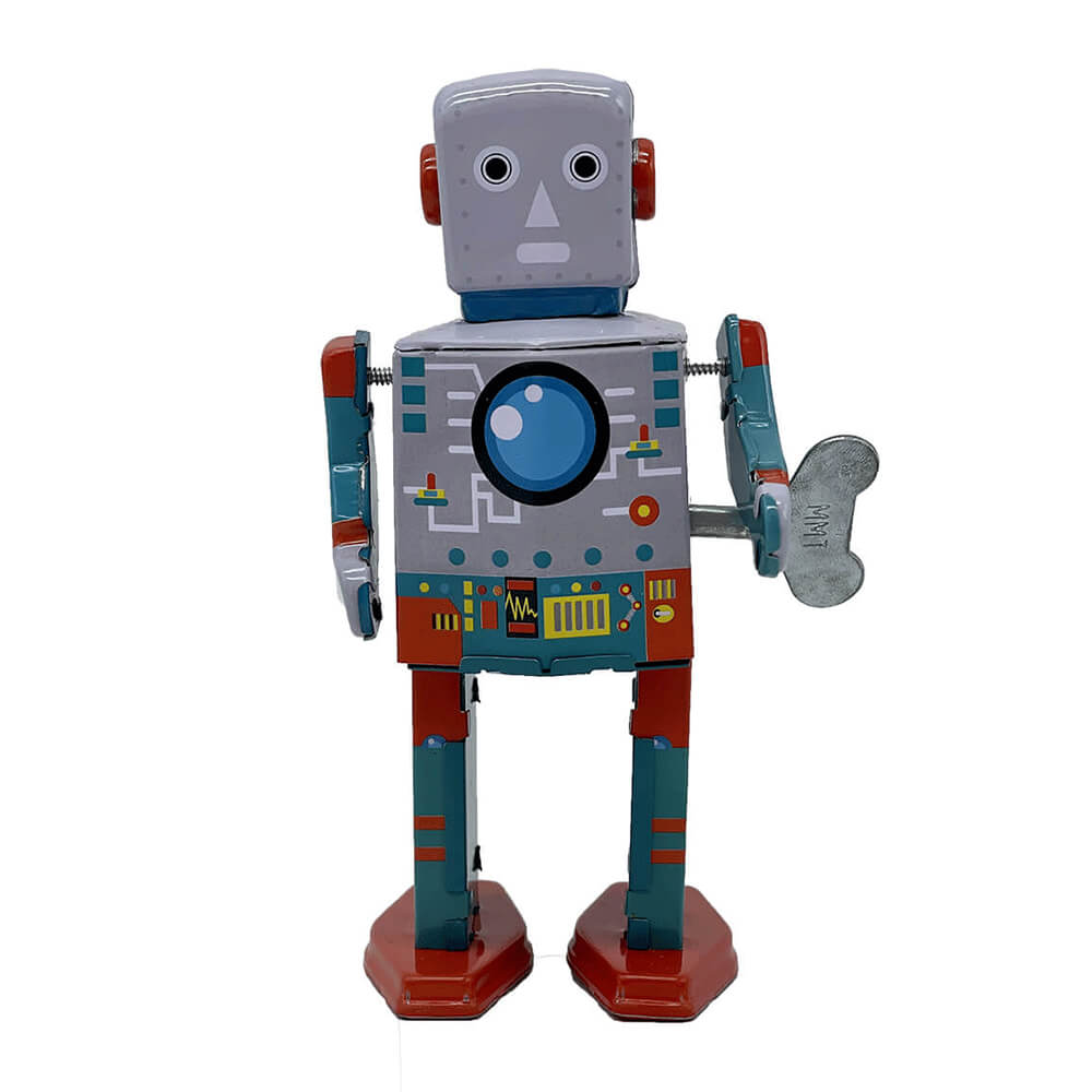 M. et Mme Tin Robot Toy 15cm