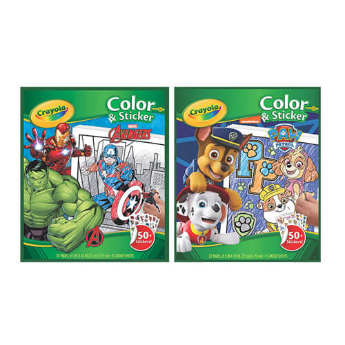 Crayola Colour & Sticker Book