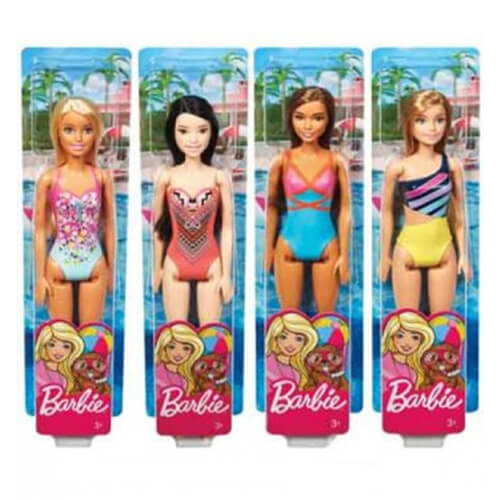 Barbie Beach Doll (1pc Random Style)