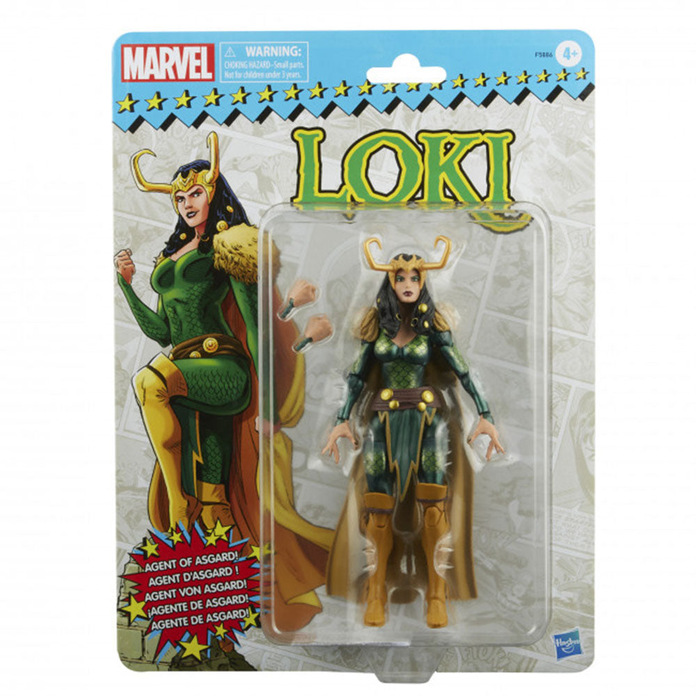 Figura di raccolta retrò Marvel Loki